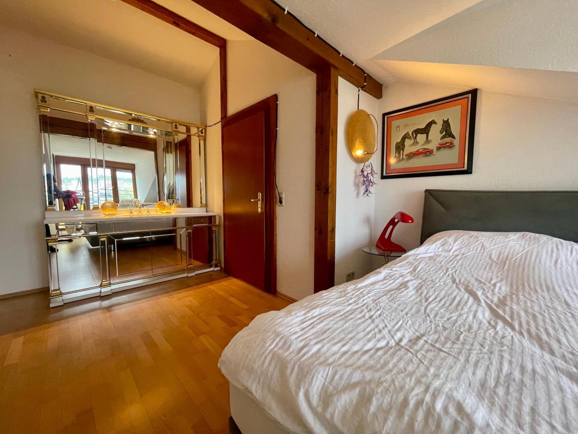 Wunderschoenes Grosses 3 Zimmer Apartament Zentrum Goldstadt Familienfreundlich Mit Garage Pforzheim Eksteriør billede